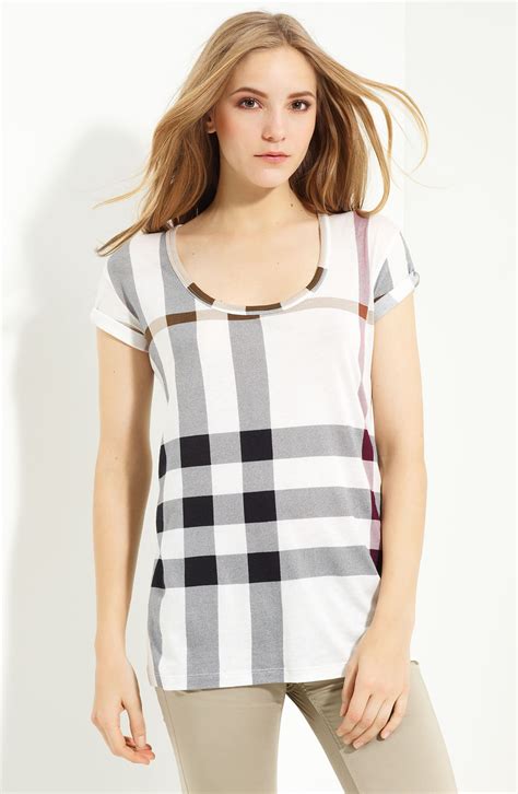 burberry brit scoop neck tee|burberry her fragrance.